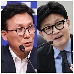 한동훈 차기 대선주자 지지율 18.7% 압도적 1위…김민석 13.8%·장동혁 13.7% 조원씨앤아이 여론....