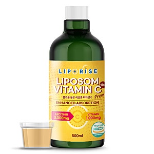 리포라이즈 리포좀 비타민C 액상 500ml, 직접 사서 부모님과 먹어본 후기