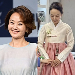 "딸 언제 사위 봤대?" 싱글맘 배종옥, 혼주 한복 입은 고운 자태