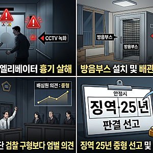 [사건사고/재판] "층간소음 낸 피해자 탓"… 흉기로 이웃 잔혹 살해한 20대 남성, 국민참여재....