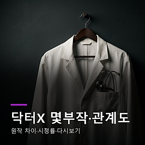 닥터X 몇부작·인물관계도, 일본 원작 차이와 OTT 다시보기