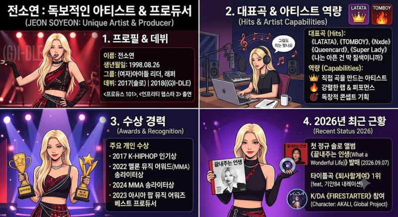 전소연 프로필·수상 경력·인기 비결 총정리｜2026년 최근 근황