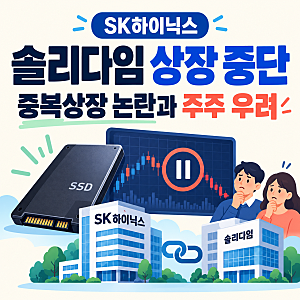 SK하이닉스, 솔리다임 상장 검토 중단… 중복상장 뜻과 주주 우려·향후 영향 정리