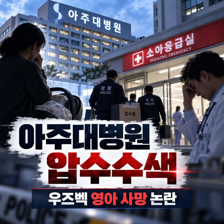 심폐소생술 1시간 넘게 했는데 고소당했다? <b>아주대</b>병원 <b>소아응급실</b> ....