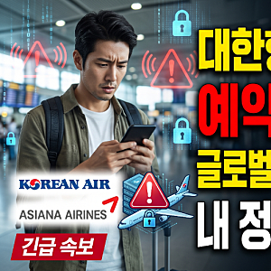 "대한항공·아시아나 동시 타격" 글로벌 예약 시스템 뚫려 개인정보 유출 비상