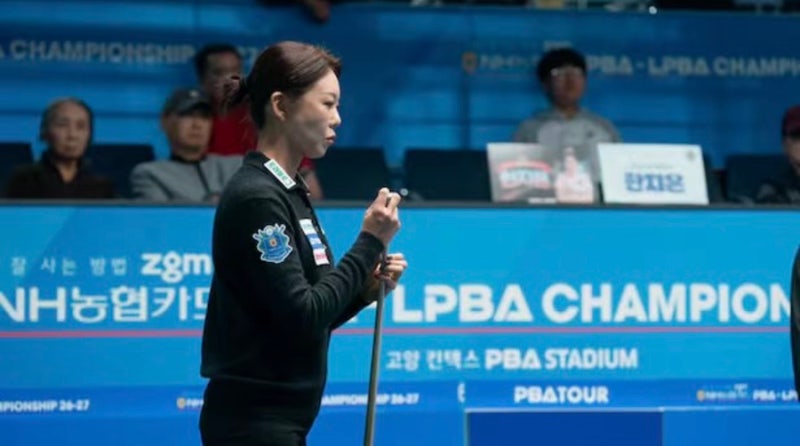 [프로당구] 어제는 퍼펙트큐, 오늘은 8강 탈락…김가영을 멈춰 세운 김보미의 설욕