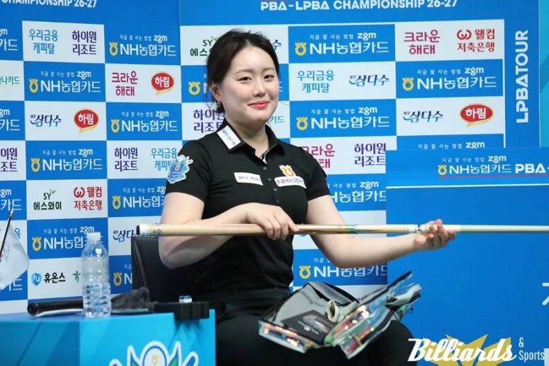 “또 김가영이야?” 김보미, 우승길 막았던 상대와 다시 만났다