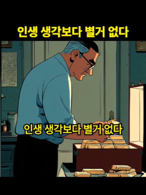 인생 생각보다 별거 없다