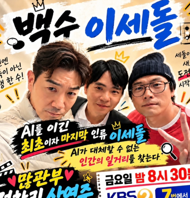 백수 <b>이세돌</b> 오늘 첫방 KBS 새 예능 <b>이세돌</b> 프로필 <b>나이</b> 아내 딸 알파....