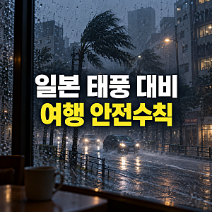 일본 기상청 30호 슈퍼태풍 참피 예상 경로와 여행객 실전 대피요령 총정리