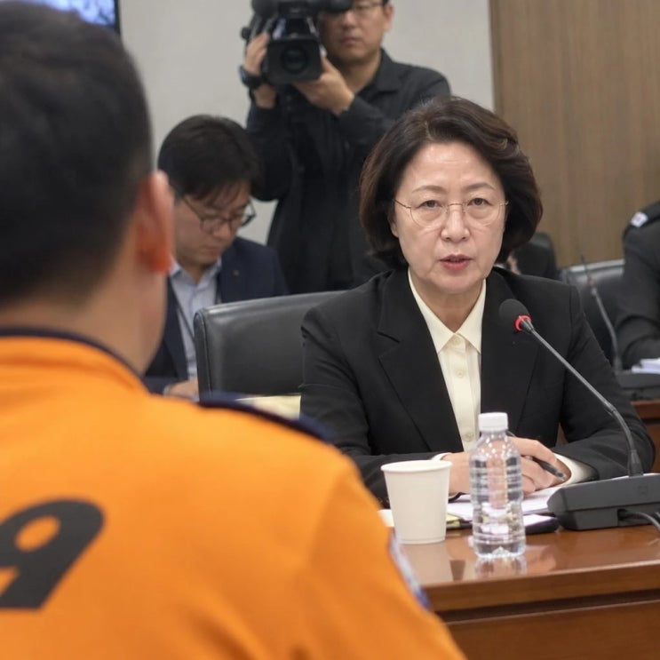 <b>추미애 소방</b>관 <b>인건비</b> 전액 국가책임 촉구