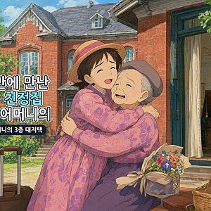 이혜영 3년 만에 美 친정집 공개, 90세 어머니의 숲속 3층 대저택과 30년 된 푸치 원피스