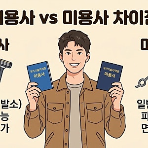 박보검 미용사 합격으로 본 기술자격증 재테크! 이용사 차이점과 국민내일배움카드 국비지....