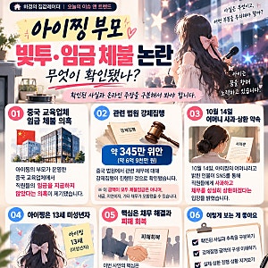 아이찡 부모 빚투 논란, 7억 원 임금 체불 의혹? 이수만 걸그룹 데뷔 직후 무슨 일이?