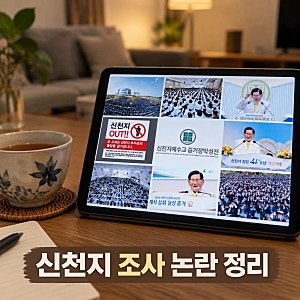 신천지 조사 결과 공개 촉구와 논란 정리
