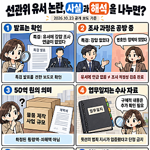 선관위 직원 유서·특검 발표 팩트체크｜확인된 사실과 아직 남은 의문