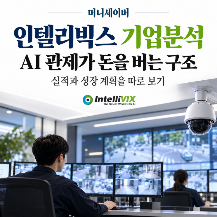 <b>인텔리빅스</b> 기업분석, AI 관제가 돈을 버는 구조