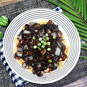 차오차이 간짜장 소스 레시피 130직화 짜장면 만들기 맛 평가 에그누들 요리