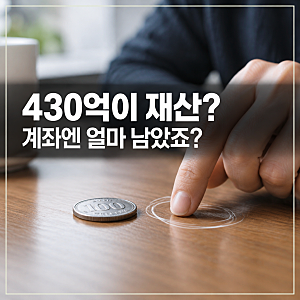 김수용 주식 거래액 430억 원, 이 숫자로 알 수 없는 것은?