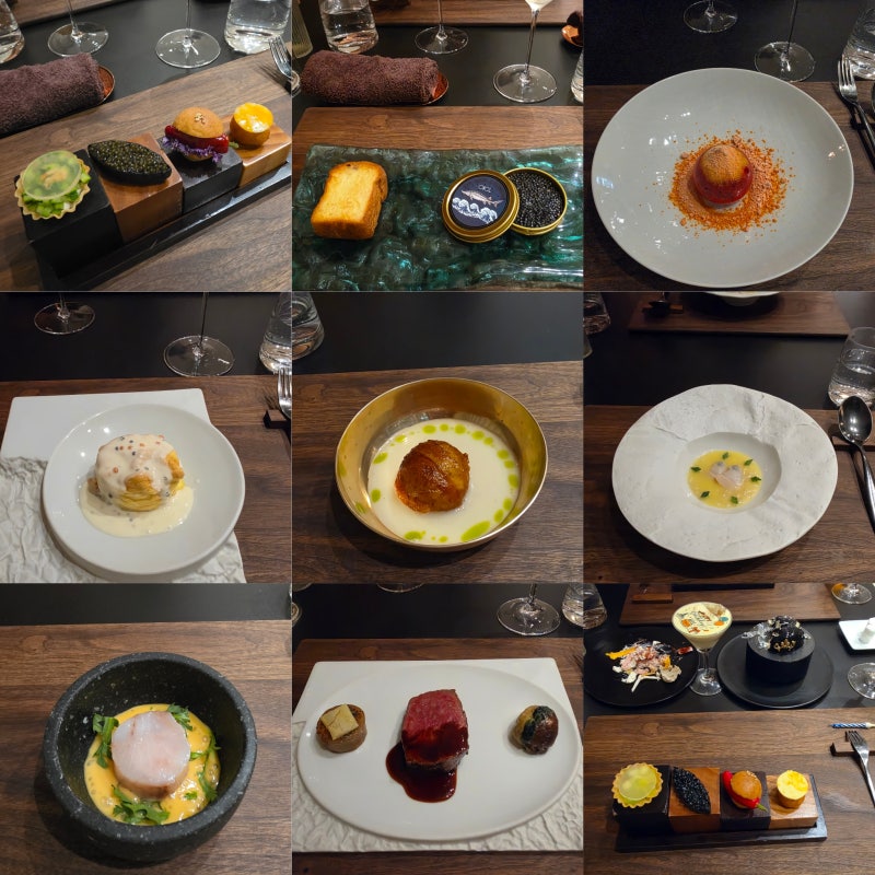 [청담맛집] 눈과 입이 즐거운 '쵸이닷 CHOI.)' / 최현석 셰프 디너코스 + 와인 2페어링 내돈내산 ....