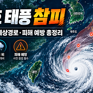 30호 태풍 참피 현재 위치·예상경로, 강도와 크기, 소멸 시점 및 피해 예방 총정리