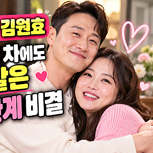 심진화가 김원효를 생명의 은인이라 부르는 이유와 15년 차 부부의 철학