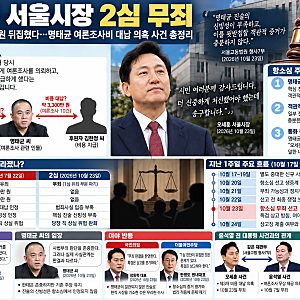오세훈 서울시장 2심 무죄, 1심 벌금 1,000만 원 뒤집혔다…명태균 여론조사비 대납 의혹과 판....