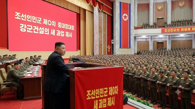 북한 인민군 중대장대회 주재…<b>강군건설</b> 새 과업 제시…