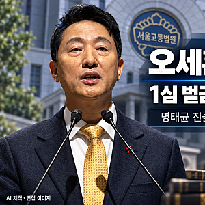 오세훈 2심 무죄, 1심 벌금 1천만원 뒤집힌 이유는? 명태균 진술·대법원 전망