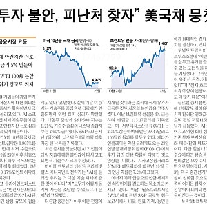 [글로벌 증시] "AI 투자 불안, 피난처 찾자"… 안전자산으로 뭉칫돈 이동 중!