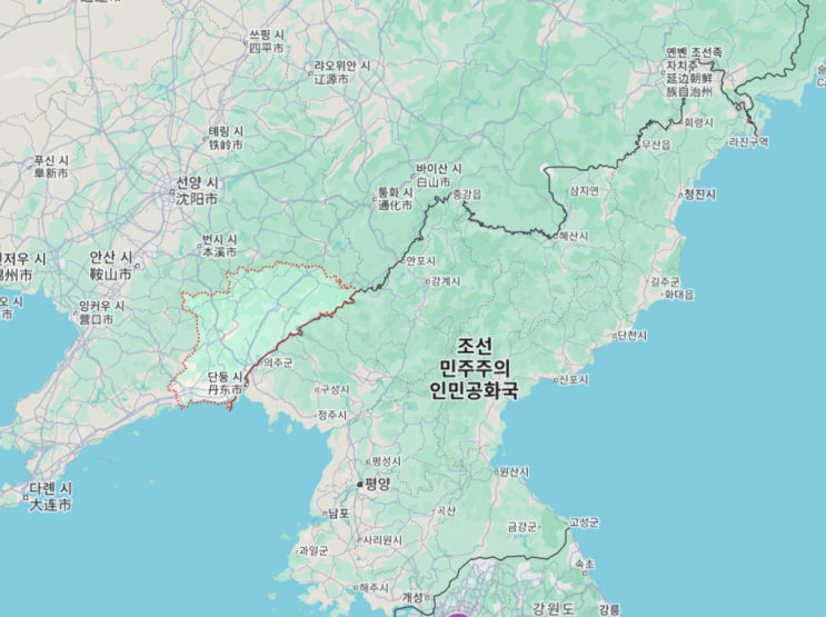 <b>김정은</b>이 <b>방문</b>한 중국 <b>단둥</b>시