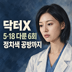 닥터X, 의료 고증 논란 이어 정치색 공방 | 5·18 다룬 6회