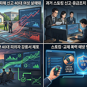 [사건사고/대전] 스토킹 피해 신고했던 40대 여성, 가해 남성에 살해돼… 40대 피의자 강릉서 ....