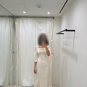 플로움 2부드레스 쇼룸 피팅 후기 | 컵케이크 오버레이 하트넥