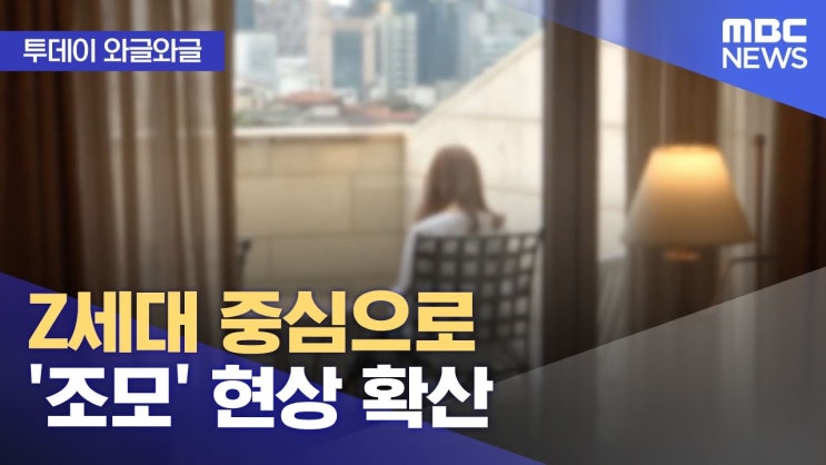 Z세대 중심으로 '조모' 현상 확산