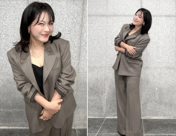 "초등학생 한 명 빠져나갔다"… 빅마마 이영현, 슈트핏 뽐낸 33kg 감량 후 근황 공개