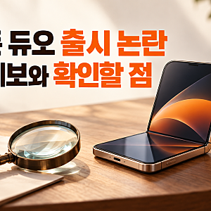 아이폰 듀오 출시 직후 화면 파손 논란, 구매 전 무엇을 확인할까요?