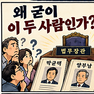 법무장관이 공신 보상 자리인가…왜 굳이 박균택·양부남인가