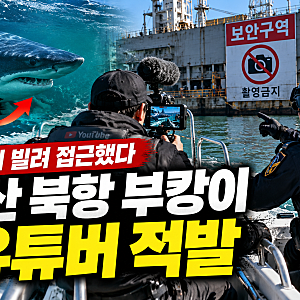부산 북항 부캉이 37일 생중계 유튜버 적발…배까지 빌려 접근한 곳은 국가보안시설