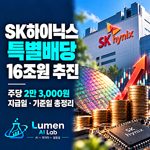 SK하이닉스 특별배당 16조 원 추진｜주당 2만 3,000원 받을까? 지급일·기준일 총정리