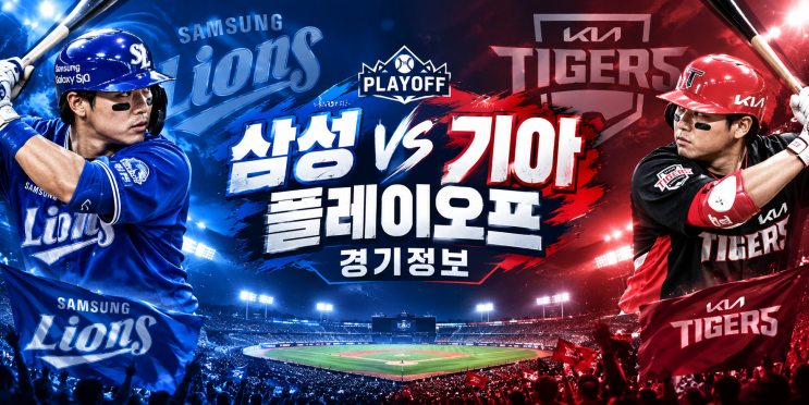 삼성 vs <b>KIA</b> 플레이오프 1차전! 선발 페덱 vs <b>네일</b>, <b>헤드샷 퇴장</b> 변수까....