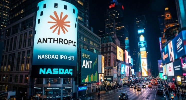 <b>앤트로픽</b>, 나스닥 <b>IPO</b> 공식 신청… 종목코드 ‘ANT’로 증시 상장 절....