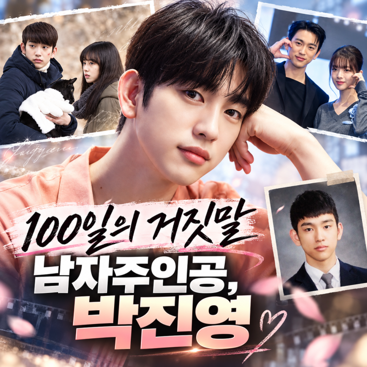 <b>100일의 거짓말</b> 남자주인공 <b>박진영</b>, 14년차 반전 매력