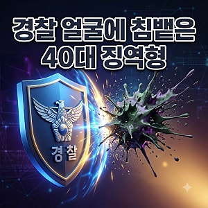 [사건사고] 올림픽공원 경찰 침뱉은 40대 여성 실형 선고 이유
