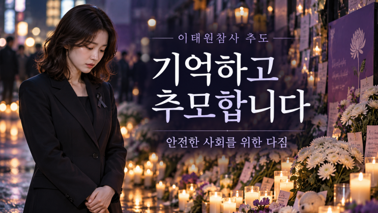 <b>이태원 참사 4주기 추모</b>｜10월 29일 광화문 기억식, 기억해야 할 160명....