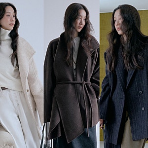 정려원 X 루에브르 26FW 출근룩 하객룩 아우터 이거 어때? 반코트 하프코트 가을겨울 블레이저....