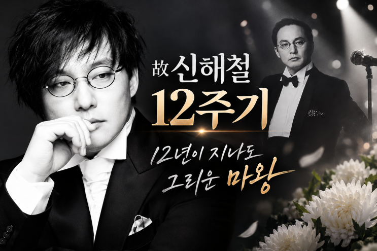 <b>신해철 12주기</b>, 영원한 마왕을 기억하다…<b>12</b>년이 지나도 그리운 목소....