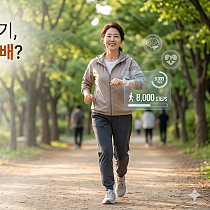하루 5000보 미만 걸으면 치매·뇌졸중 위험 약 2배? 뇌 건강 지키는 최적의 하루 걸음 수 완벽 ....