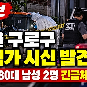 서울 구로구 시신 발견 사건｜구로동 주택가에서 시신 발견, 60대·80대 남성 2명 긴급체포
