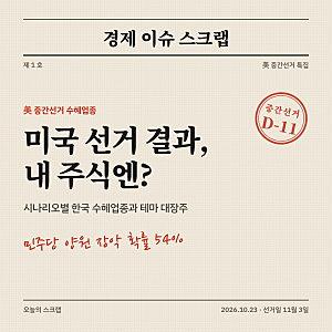 민주당 이기면 신재생, 공화당 이기면 방산? 美 중간선거 수혜주 총정리 - 국내테마 대장주 ....